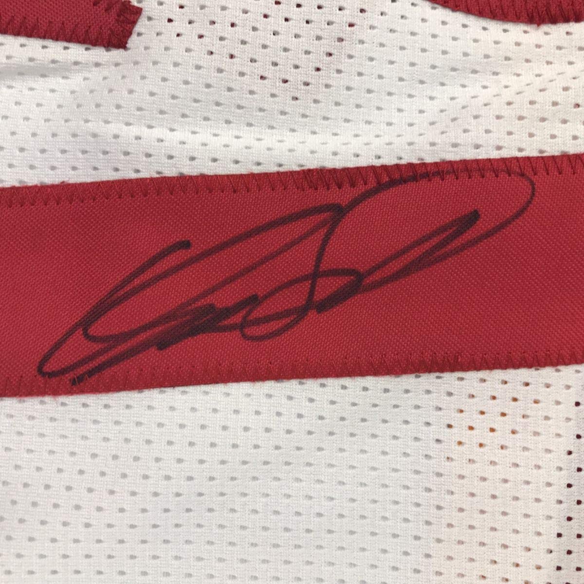 Autographed/Signed Dominique Wilkins Atlanta White Basketball Jersey JSA COA