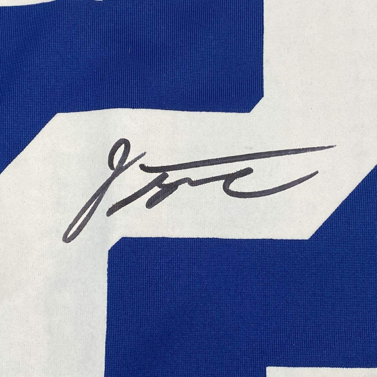 Autographed/Signed Jonathan Taylor Indianapolis Colts Blue Nike Game Football Jersey Fanatics COA