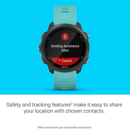 Garmin 010-02120-20 Forerunner 245 Music, GPS Running Smartwatch with Music and Advanced Dynamics, Black