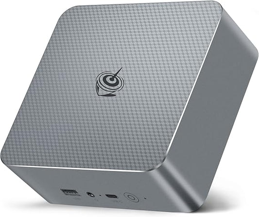 Beelink EQI12 Mini PC, Intel 12th Gen Core i5-12450H (8C/12T, up to 4.4GHz), Mini Computer with 24GB LPDDR5 RAM 500GB M.2 2280 PCle 4.0x4 SSD, 4K Dual Screen Display/WiFi6/BT5.2/USB3.2/Dual Gigabit LAN