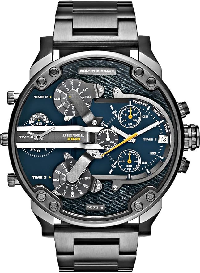 Diesel Men's DZ7331 Mr Daddy 2.0 Gunmetal-Tone Stainless Steel Watch