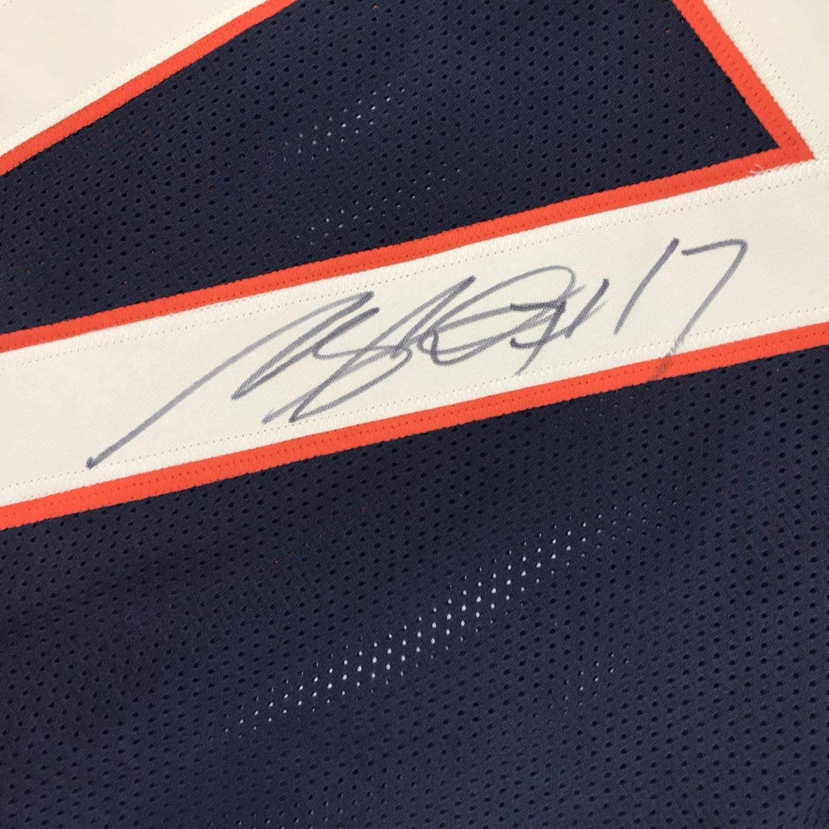 Autographed/Signed Anthony Miller Chicago Blue Football Jersey Beckett BAS COA