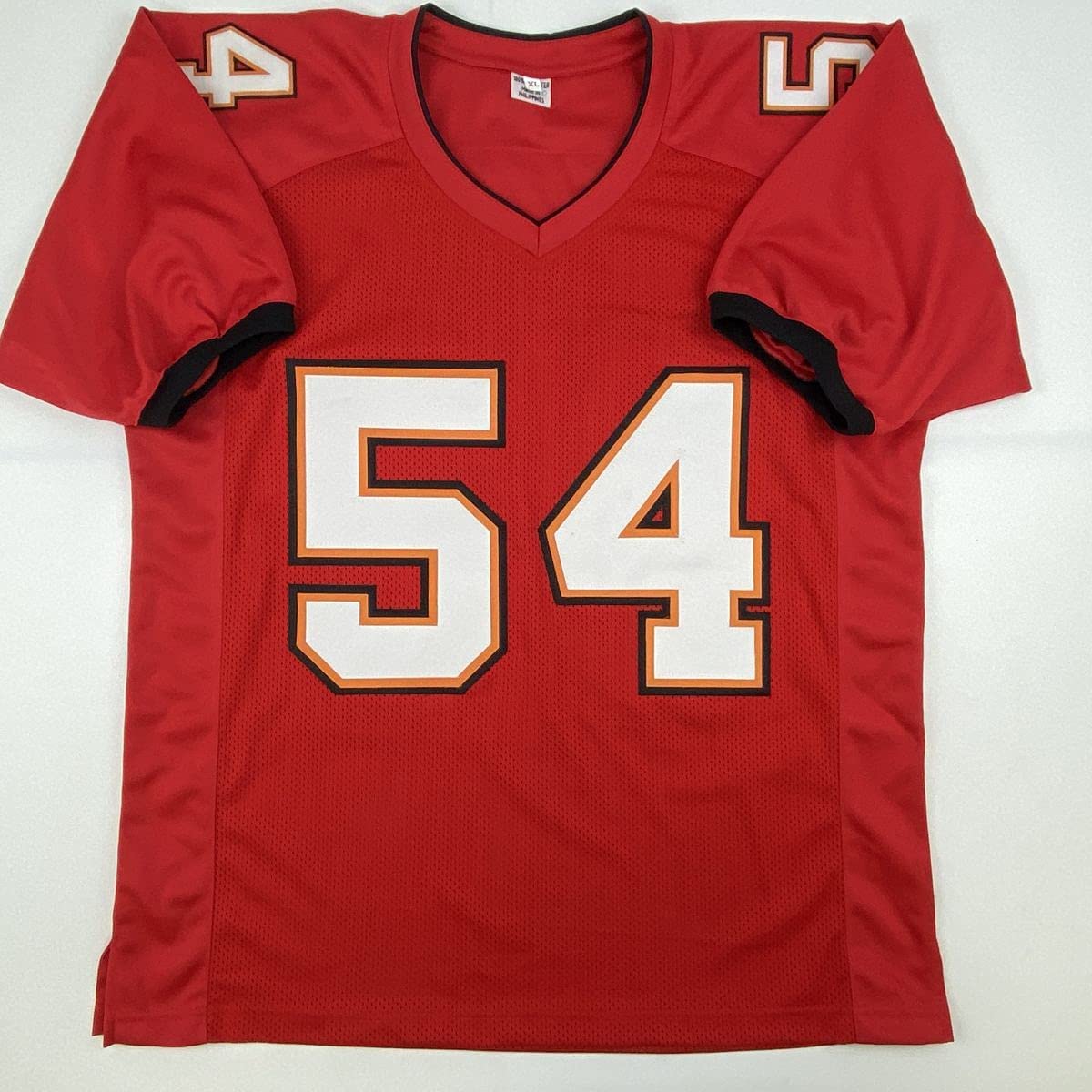 Autographed/Signed Lavonte David Tampa Bay Red Football Jersey JSA COA