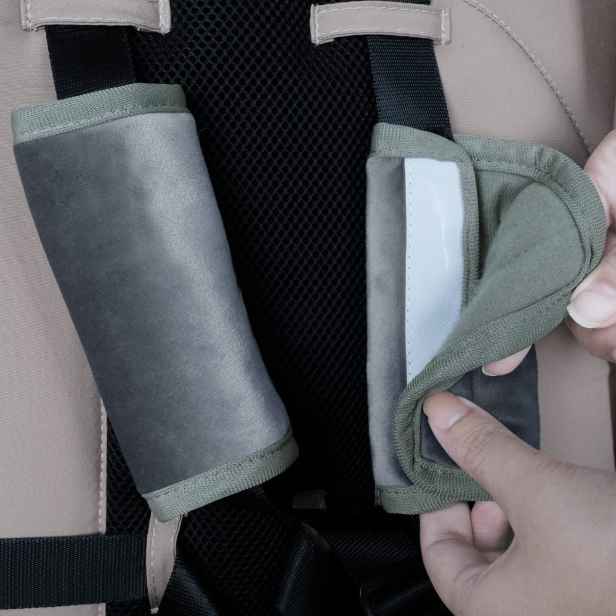 COOLBEBE Upgraded 3-in-1 Babybody Support for Newborn Infant Toddler - Extra Soft Car Seat Insert Cushion Pad, Perfect for Carseats, Strollers, Swings