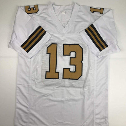 Autographed/Signed Michael Thomas New Orleans Color Rush Football Jersey JSA COA