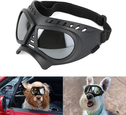 Dog goggles sunglasses skull