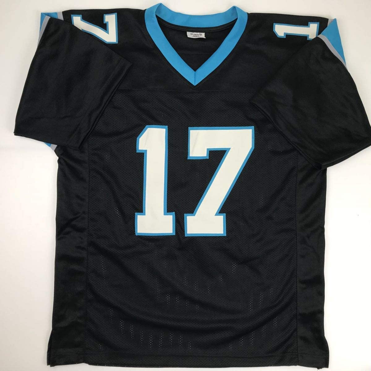 Autographed/Signed Devin Funchess Carolina Black Football Jersey JSA COA