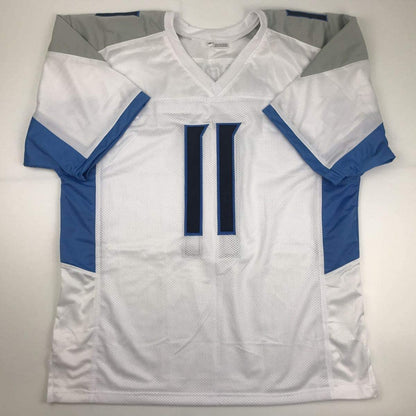 Autographed/Signed AJ A.J. Brown Tennessee White Football Jersey JSA COA