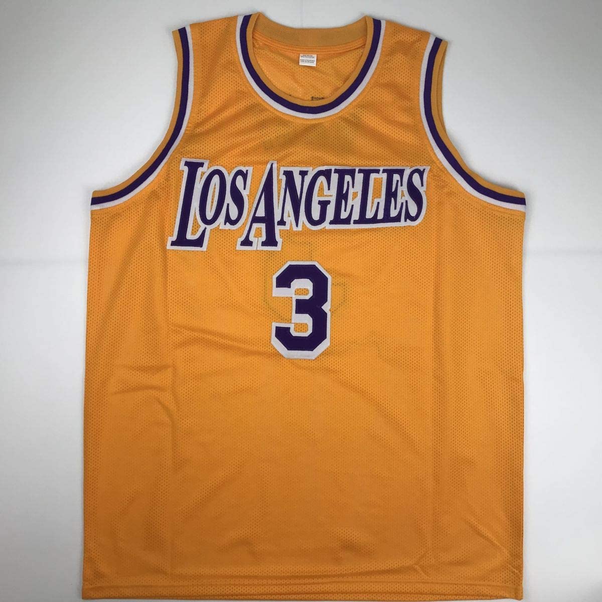 Autographed/Signed Josh Hart Los Angeles LA #3 Yellow Basketball Jersey JSA COA