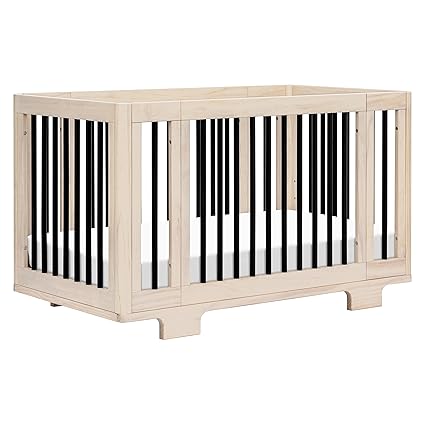 Babyletto Yuzu 8-in-1 Convertible All-Stagesëå Crib - Conversion Kits for Bassinet, Midi Baby Crib to Toddler Bed, Daybed, Standard Crib & Baby Bed - Portable & Adjustable - GREENGUARD Gold Certified