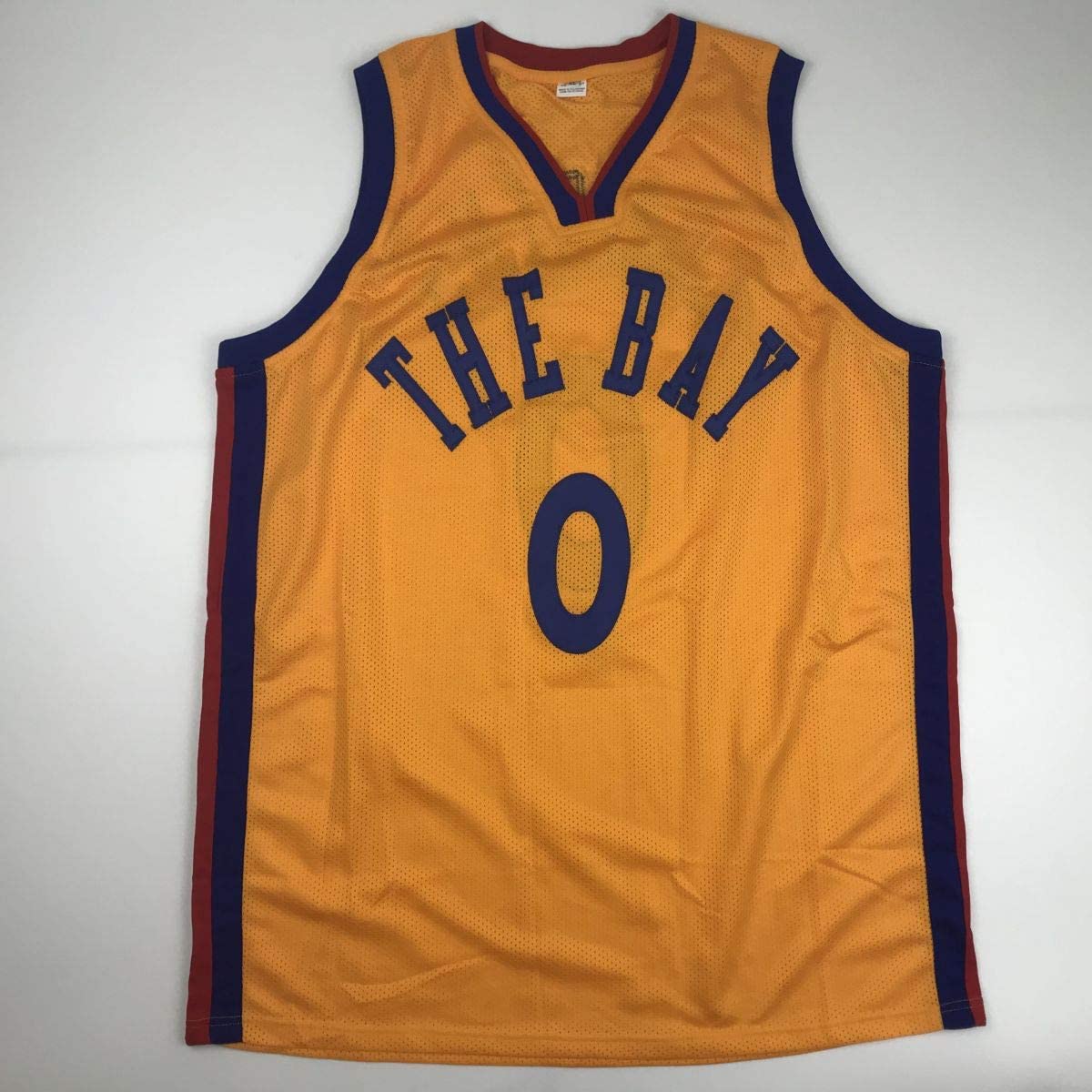 Autographed/Signed Demarcus Cousins Golden State Yellow Basketball Jersey JSA COA