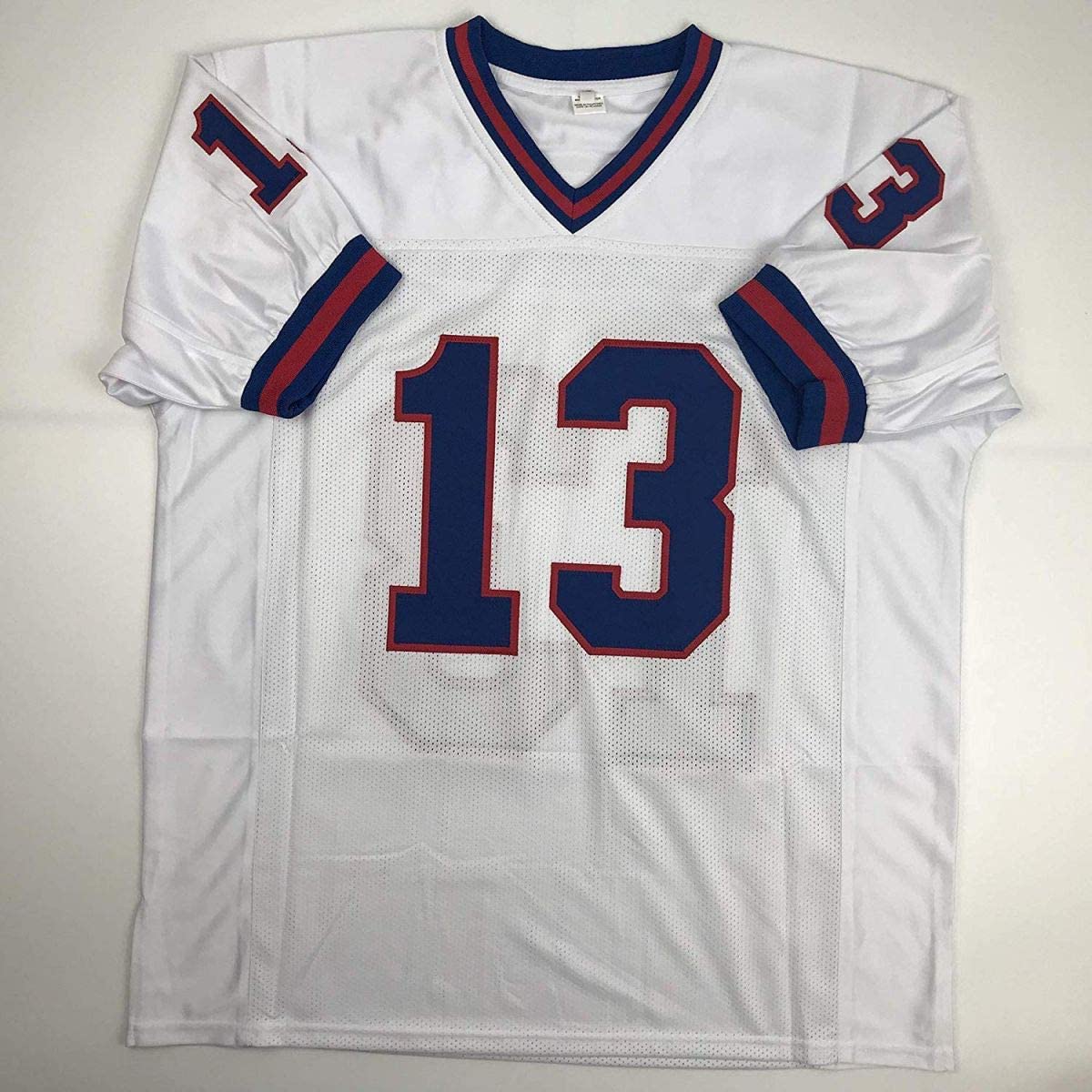 Autographed/Signed Odell Beckham Jr. New York Color Rush Football Jersey JSA COA