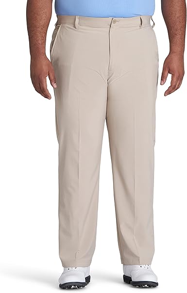 IZOD Men's Big and Tall Golf Swingflex Straight Fit Pant