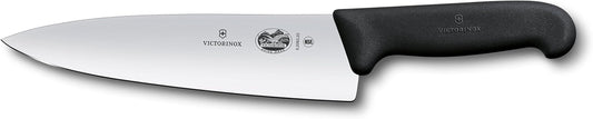 Victorinox Swiss Army 5.2063.20-X14 Fibrox Chef's Knife Black 8 in
