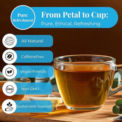 Akshit Eucalyptus Tea Bags - 75 Bags, Pure Eucalyptus Leaves,(te de eucalyptus)  Caffeine-Free Herbal Tea, 5oz, Te De Eucalipto