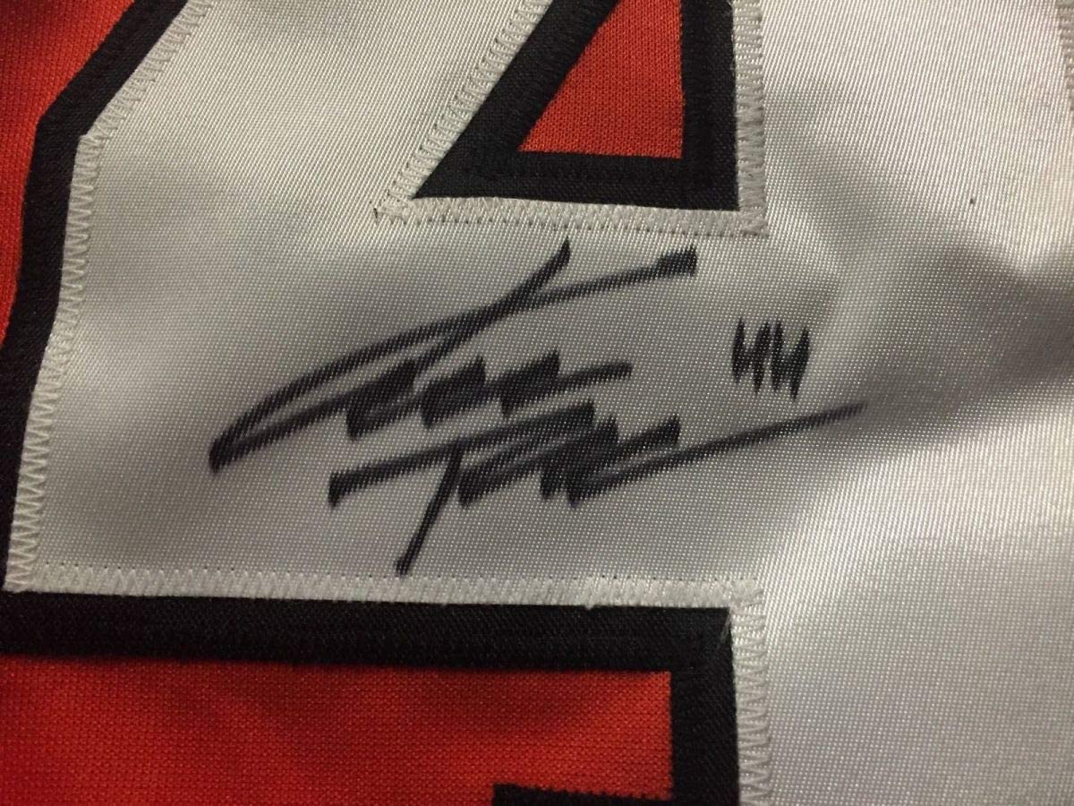 Autographed/Signed Kimmo Timonen Philadelphia Orange Hockey Jersey JSA COA