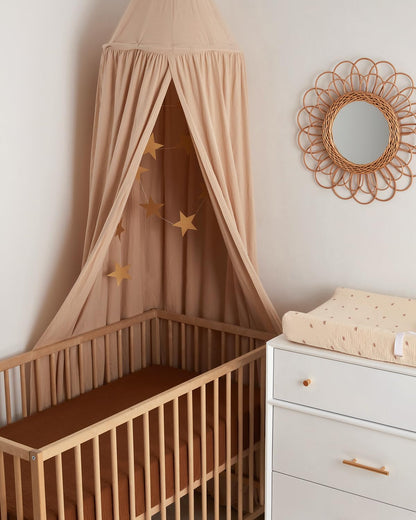 Blissful Diary Muslin Crib Sheets Boho Neutral Soft Cotton Baby  52''x28'' 2Pack