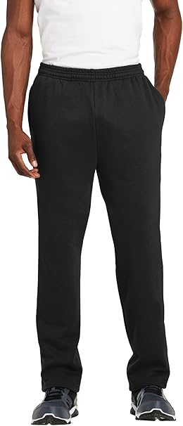 SPORT-TEK Men's Open Bottom Sweatpant