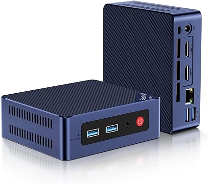 Beelink Mini S12 Pro Mini PC, 12th Gen Intel N100 (4C/4T, Up to 3.4GHz), 16GB DDR4 RAM 500GB SSD, Mini Desktop Computer 4K@60Hz, Dual HDMI, WiFi6, BT5.2, USB3.2, Low Power