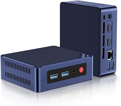 Beelink Mini S13 Mini PC, Intel Twin Lake N150 (Upgraded N100, up to 3.6GHz), 16GB DDR4 RAM 1TB SSD, Mini Desktop Computer Support 4K Dual HDMI Display, WiFi6, BT5.2, Low Power