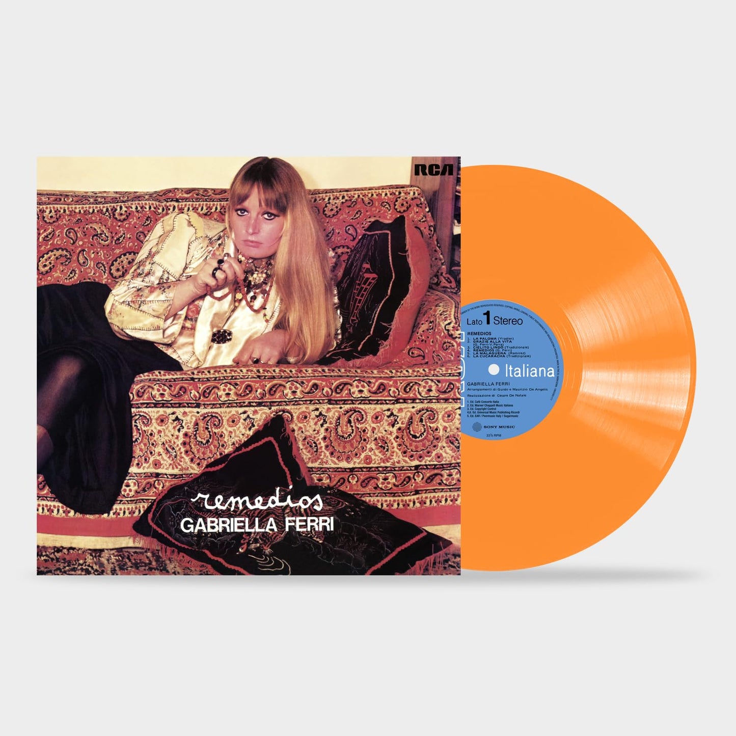 Gabriella Ferri - Remedios: 50 Anniversario (Ita) [LP] Vinyl Record
