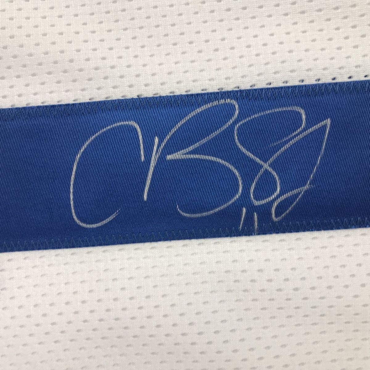 Autographed/Signed Cole Beasley Dallas White Football Jersey JSA COA