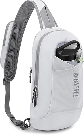 G4Free Sling Bag RFID Blocking Crossbody Backpack with Front Pocket Hiking Daypack Chest Bag for Women Men