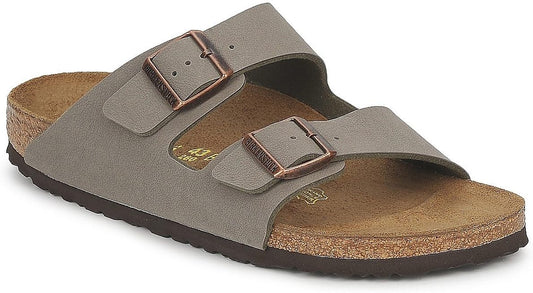 BIRKENSTOCK Unisex's Mules, Grey Stone, 40 EU Schmal