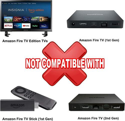 3 replacement remote BUNDLE - 2x Voice Fire Stick & 1x Toshiba TV ONLY