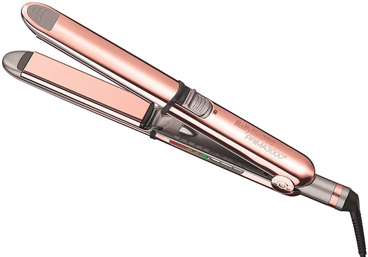 BabylissPRO Nano Titanium Prima Ionic Hair Straightener, Curl and Straighten Hair With One Professional Tool