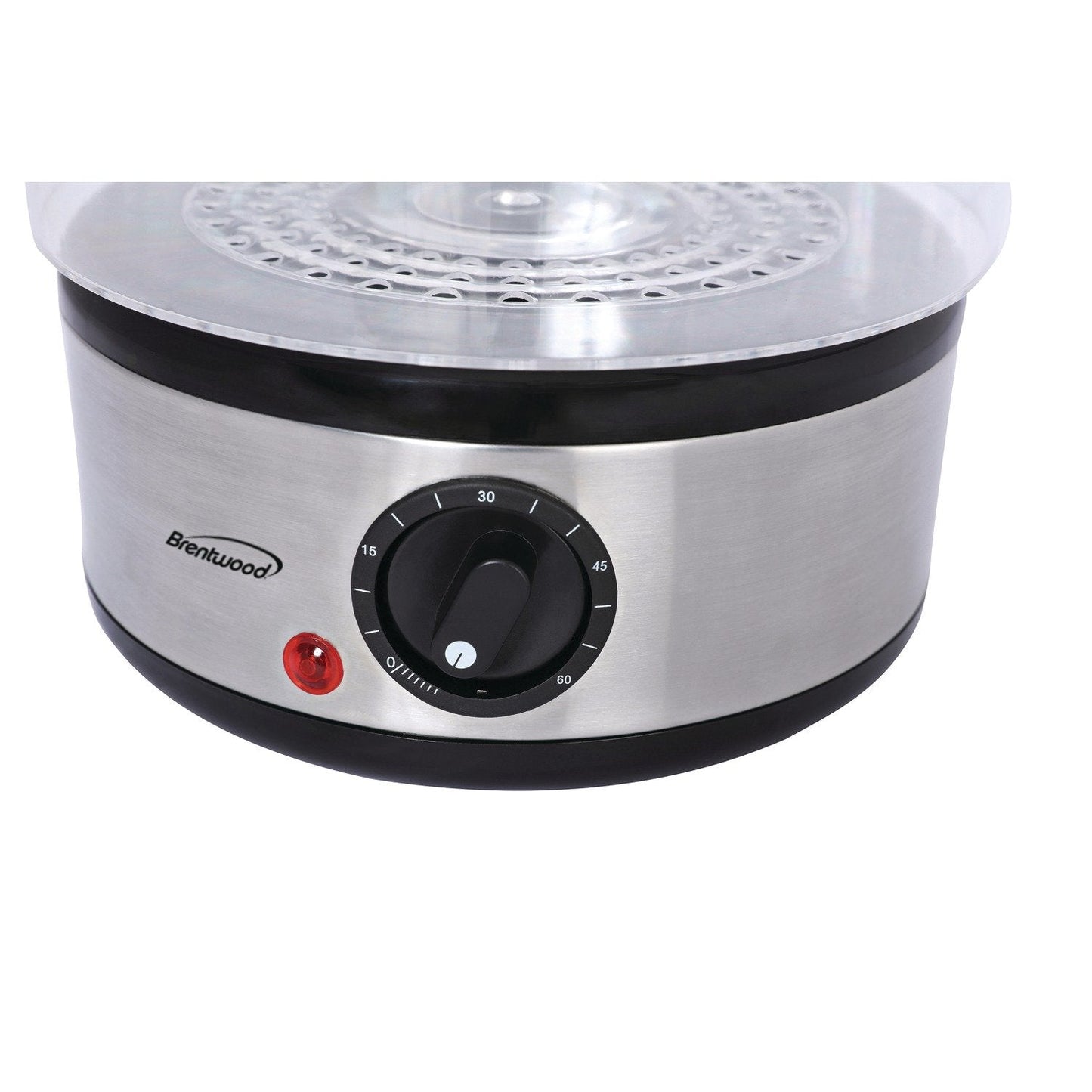 Brentwood Electric 2-Tier, 5 Quart, Stainless Steel