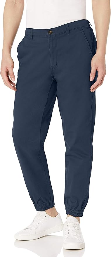 Amazon Essentials Men's Straight-Fit Chino Jogger Pant