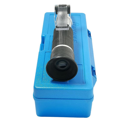 4-in-1 DEF Antifreeze Coolant Refractometer for Automobile Antifreeze System, Diesel Exhaust Fluid, Battery Acid and Windshield Washer Fluid