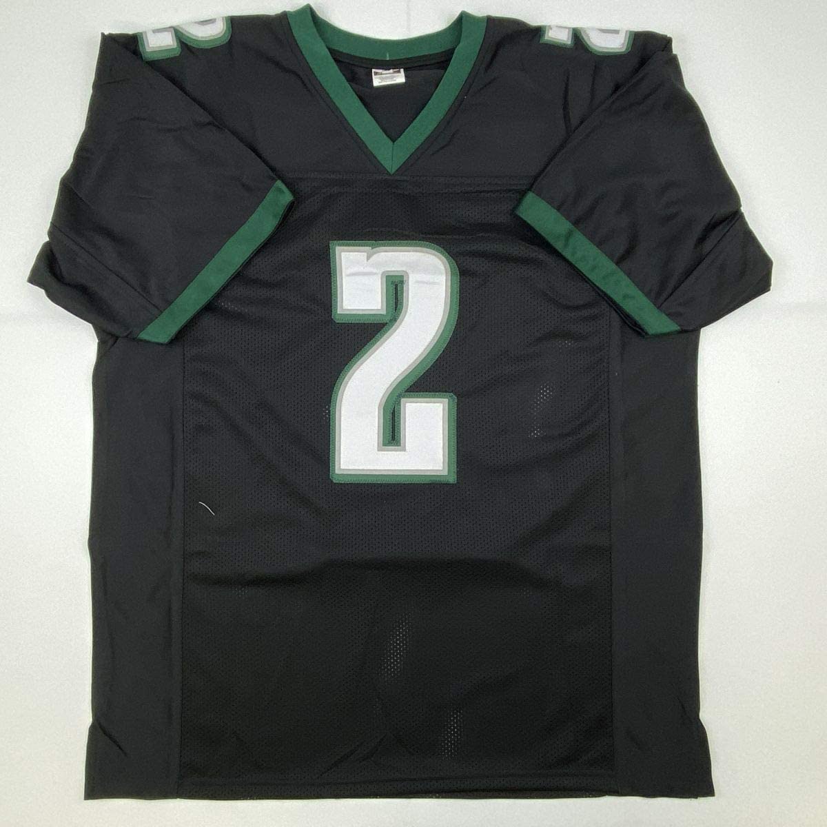 Autographed/Signed Jalen Hurts Philadelphia Black Football Jersey JSA COA