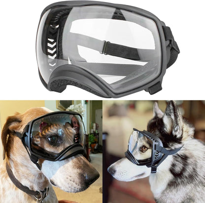 Motorcycle Dog Goggles Tactical Windproof For Large Dog
