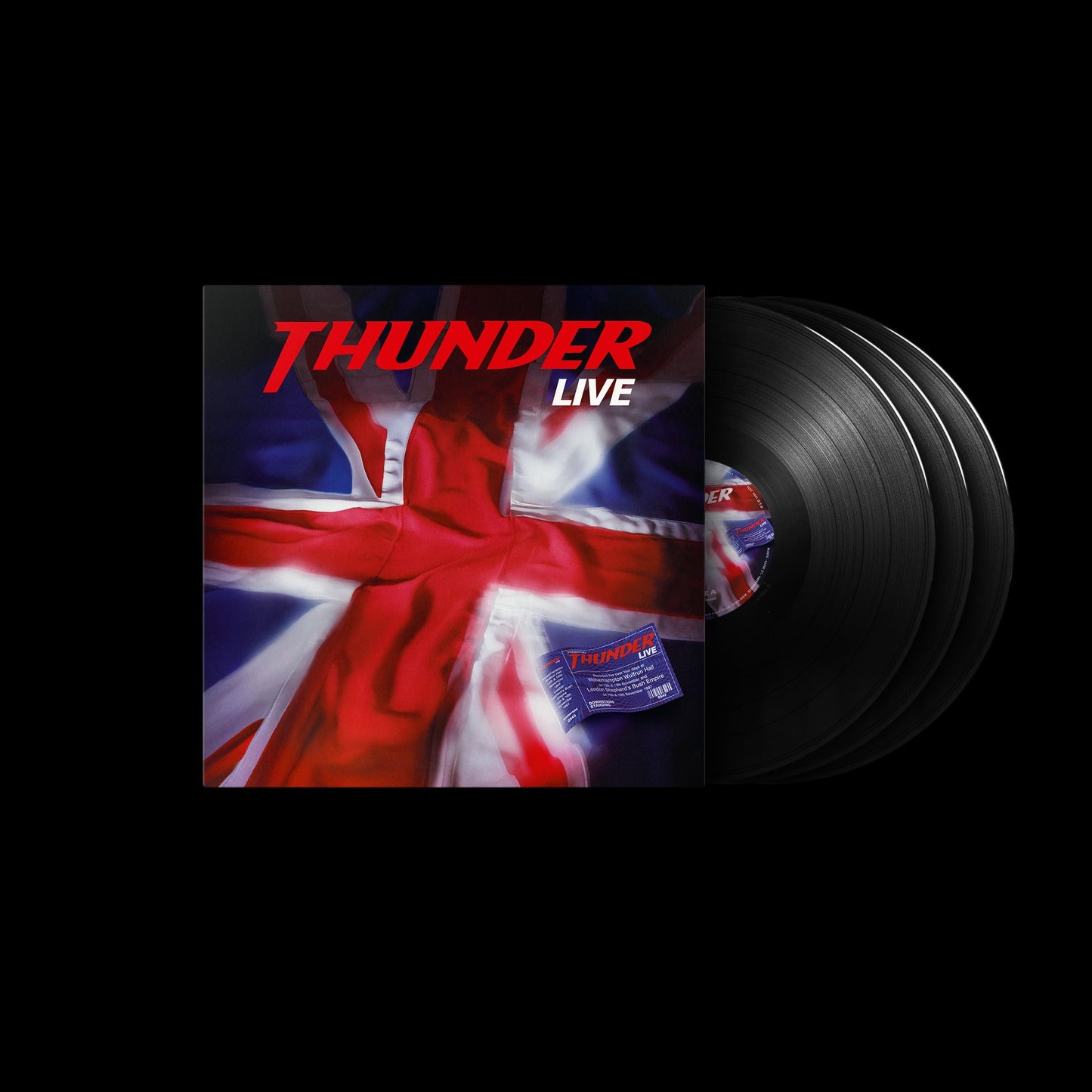 Thunder - Live (Blk) (Uk) [LP] Vinyl Record