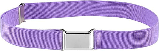 HOLD‰۪EM children‰۪s Elastic silver Buckle Belts for Boys girls Toddler Size 2t 3t 4t 5t