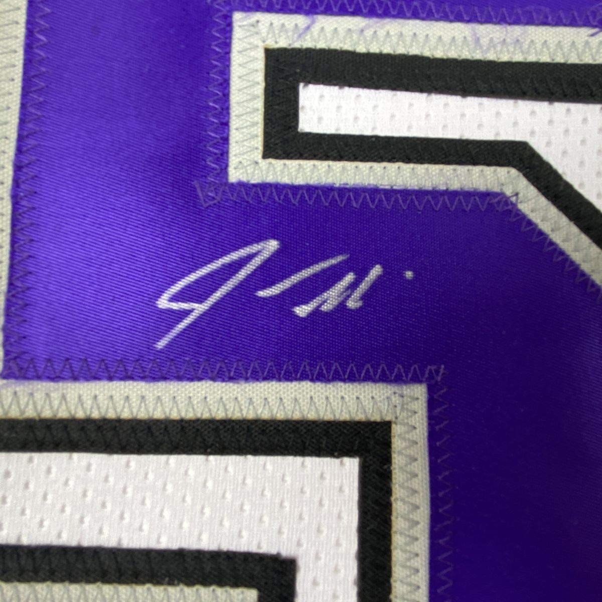 Autographed/Signed Jason Williams Sacramento White Basketball Jersey PSA/DNA COA