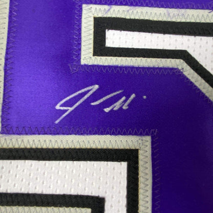 Autographed/Signed Jason Williams Sacramento White Basketball Jersey PSA/DNA COA