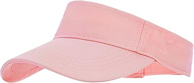 Kids Golf Visor Hat Children Ponytail Sports Hats Cotton Sun Visors Caps Summer Girls Athletic Adjustable for 6-12 Years