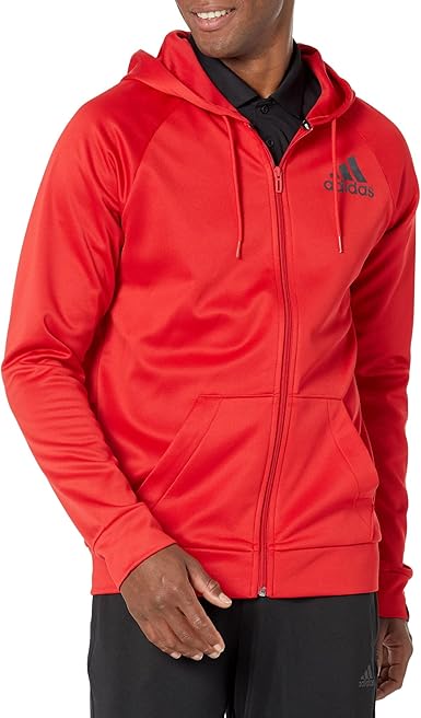 adidas Men's Game and Go Full Zip Hoodie
