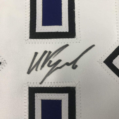 Autographed/Signed Nikita Kucherov Tampa Bay Blue Hockey Jersey PSA/DNA COA