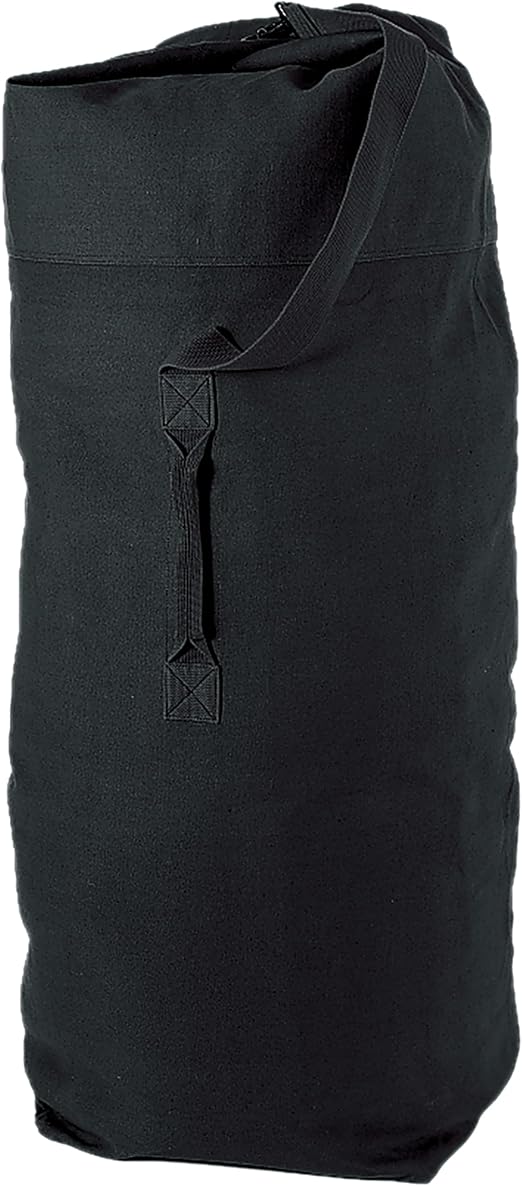 Champion Sports 12 Oz. Sturdy Lightweight Canvas Army Duffel Bag