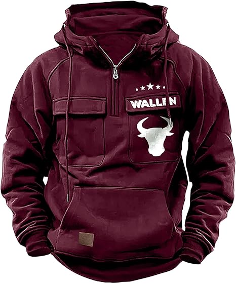 Tactical Hoodies For Men 2025 Full Zip Pullover Vintage Sweatshirt Casual Long Sleeve Cargo Hoodies With Pocket