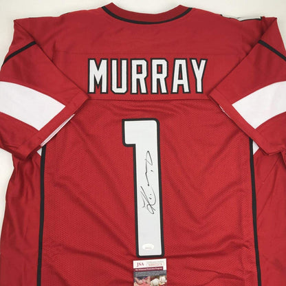 Autographed/Signed Kyler Murray Arizona Red Football Jersey JSA COA