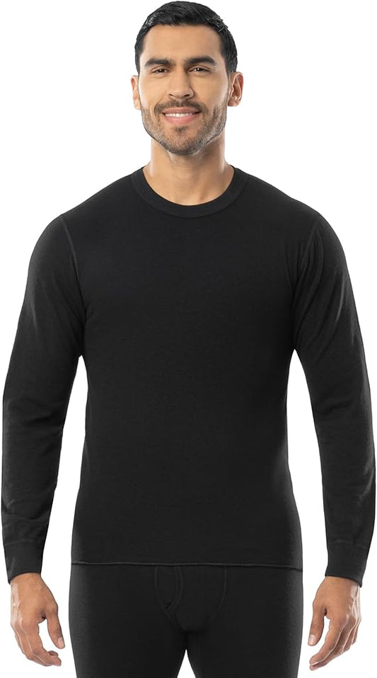 ColdPruf Men's Dual-Layer Thermal Underwear Long Sleeve Crew Top