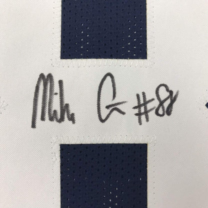 Autographed/Signed Mike Gesicki Penn State Blue College Football Jersey JSA COA