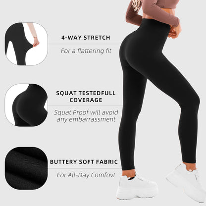 Ipletix Leggings for Women, High Waisted Leggings Buttery Soft Non See Through Workout Yoga Pants Green Camo