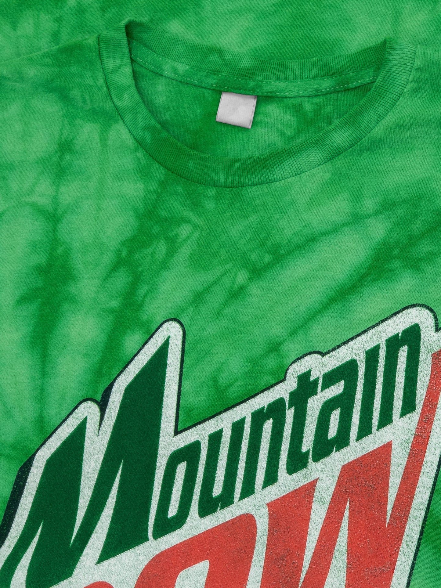 Mountain Dew Logo Tie Dye T-Shirt - Spider Kelly