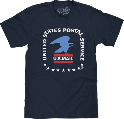 United States Postal Service U.S. Mail Eagle T-Shirt - Navy